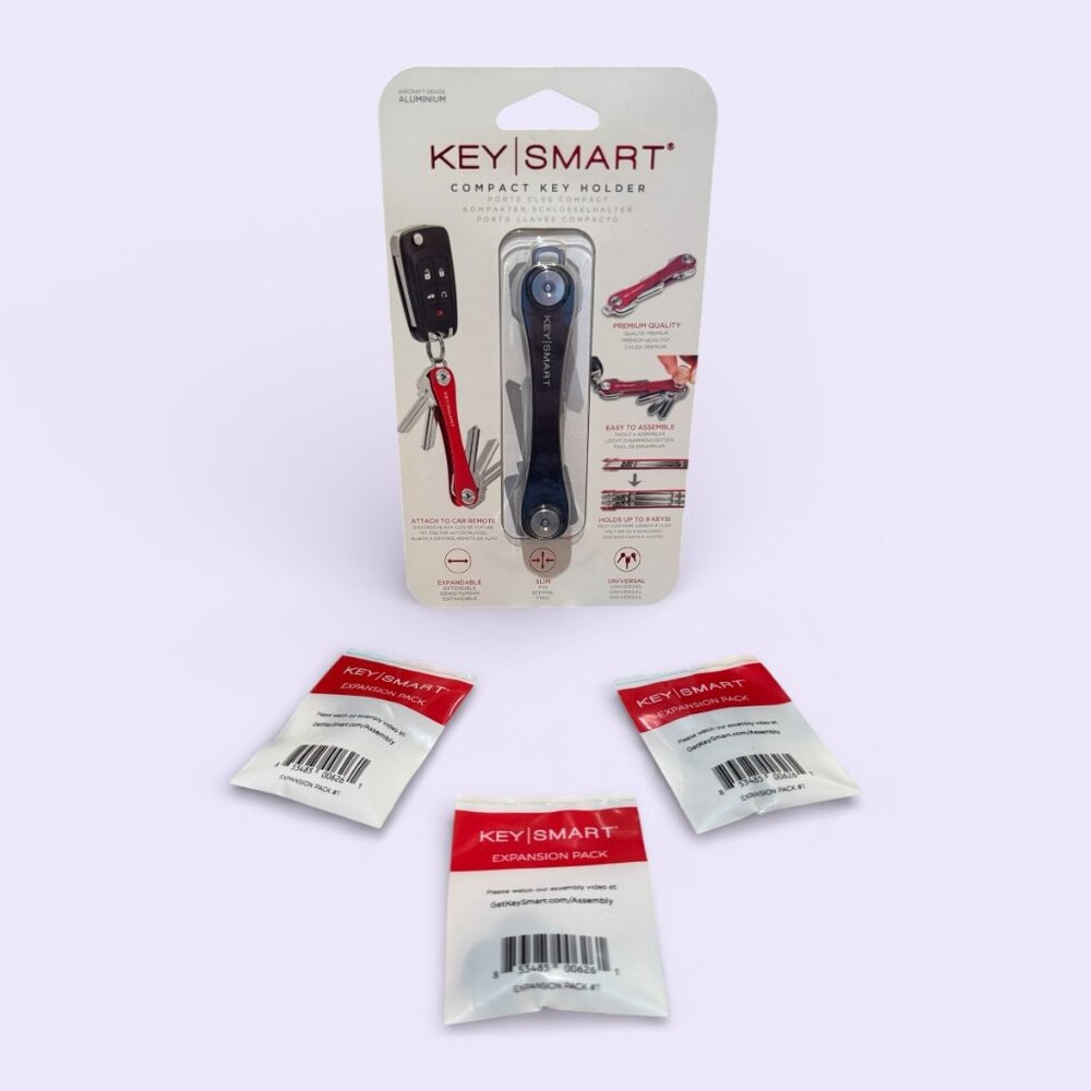 Key Smart Compact Key Holder - BLACK